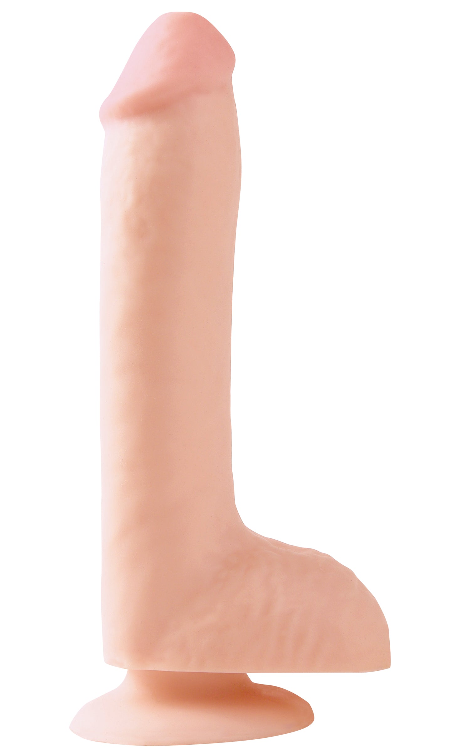 Basix Rubber Works 8 Inch Dong With Suction Cup - Flesh PD4229-21