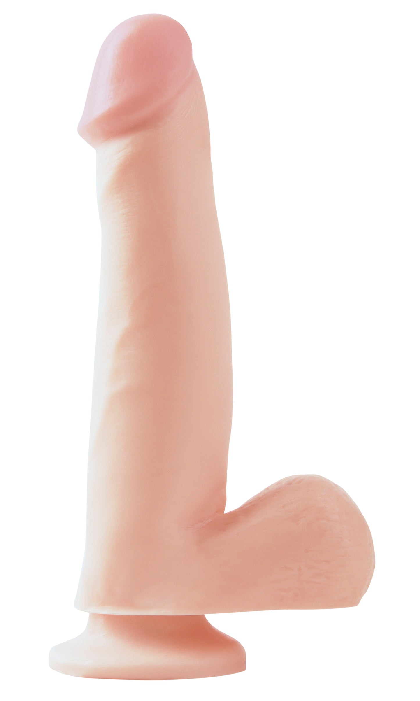 Basix Rubber Works 7.5 Inch Dong With Suction Cup - Flesh PD4228-21