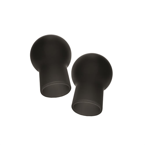 Nipple Play Silicone Advanced Nipple Suckers - Black SE2644502