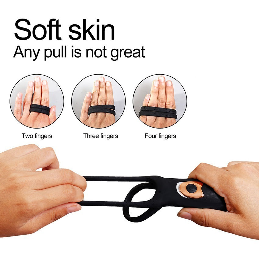 Remote Control Vibrating Penis Cock Ring Sex Toys Clitoris Vibrator Delay Male Lock Masturbator - Whoopee Shop