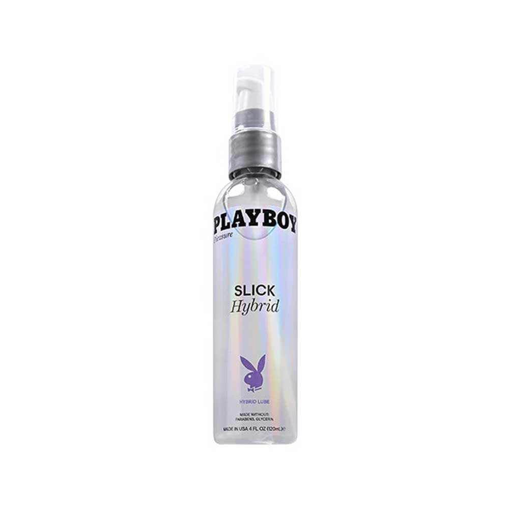 Playboy Pleasure Slick Hybrid Lubricant 4 Oz Lubricant 4 Oz PB-LQ-2130-2