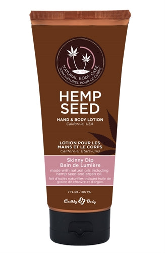 Hemp Seed Hand and Body Lotion - 7 Fl. Oz. - Skinny Dip EB-HSV021T