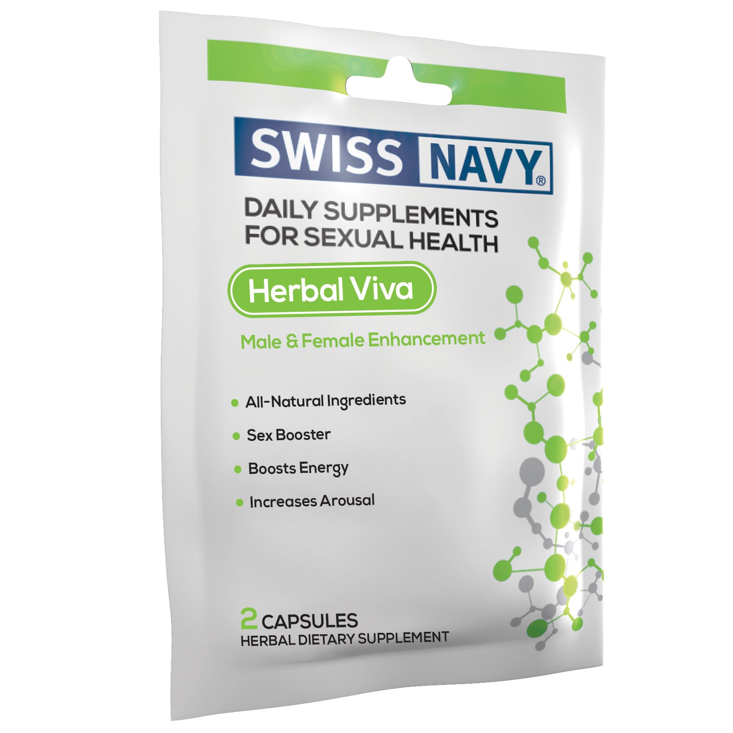 Swiss Navy Herbal Viva Him & Her Enhancement - 2 Ct MD-SNHV1