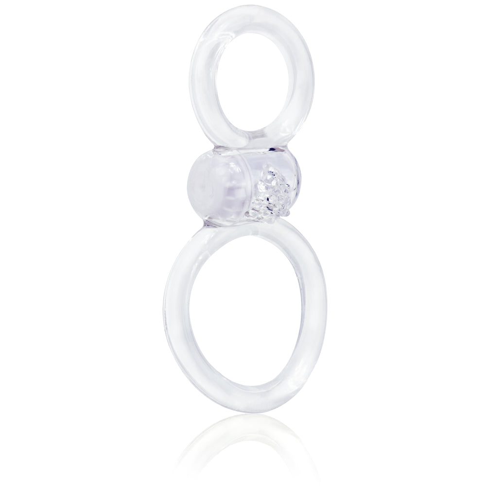 Ofinity Plus - Dual Vibrating Ring - Clear OFYP-C-110E