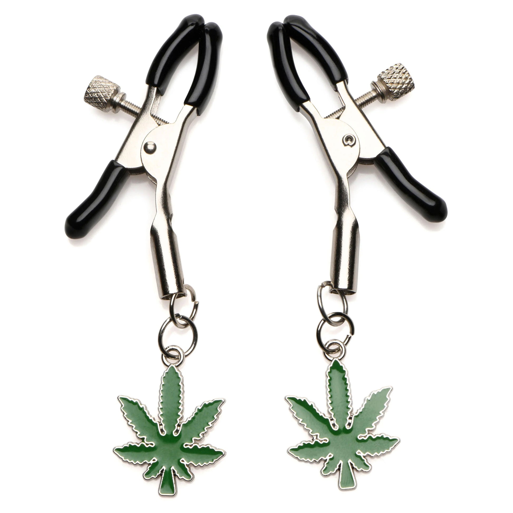 Mary Jane Nipple Clamps - Green CH-AH132