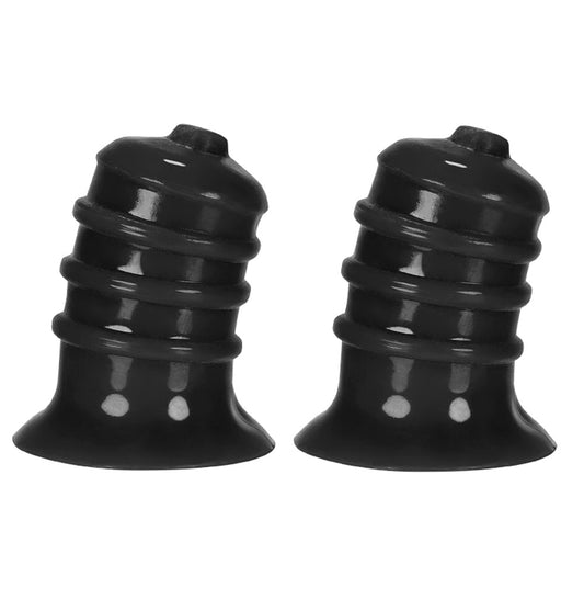 Hunkyjunk Elong Nipsuckers - Black OX-HUJ-111-BLK