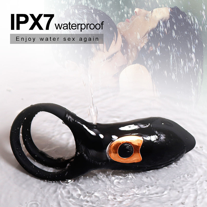 Remote Control Vibrating Penis Cock Ring Sex Toys Clitoris Vibrator Delay Male Lock Masturbator - Whoopee Shop
