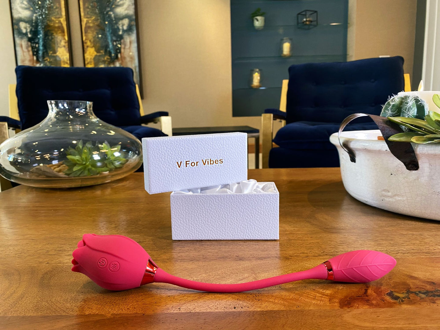 Daphne- The Blooming Rose Dual Vibrator - Whoopee Shop