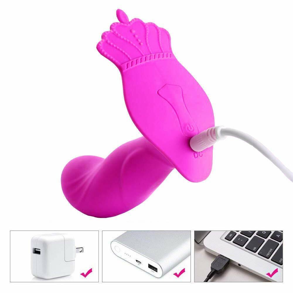 Wearable Wireless Remote Control G-spot Vibrator Anal Sex Toys for Women Couples - Whoopee Shop