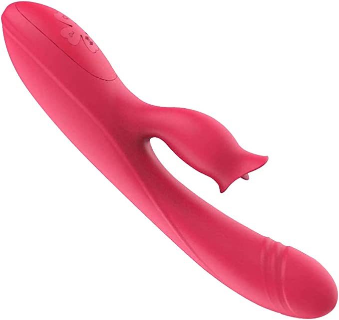 G Spot Vibrator ;  Rose Sex Toys for Clitoris G-spot Stimulation; Waterproof Dildo Vibrator with 10Powerful Vibrations Dual Motor Stimulator for Women - Whoopee Shop