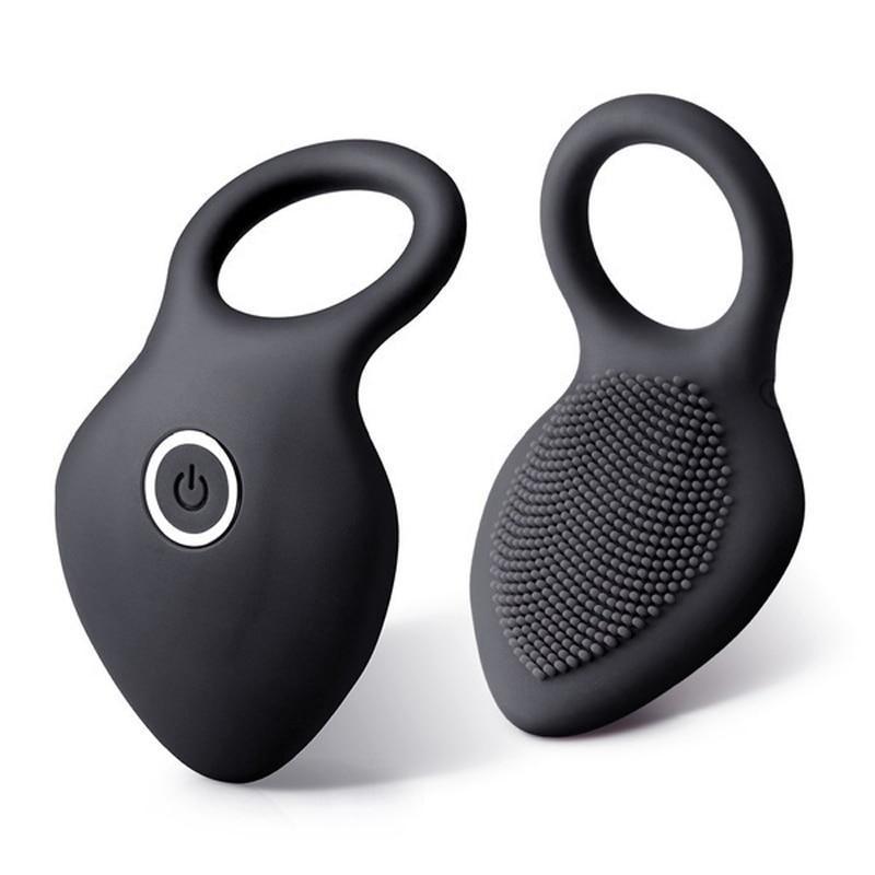 Penis Ring Vibrating Clitoris Stimulator G Spot Sex Toys For Couple Vibro Delay Lick Vagina Orgasm Lock Fine Sleeve Vibrator - Whoopee Shop
