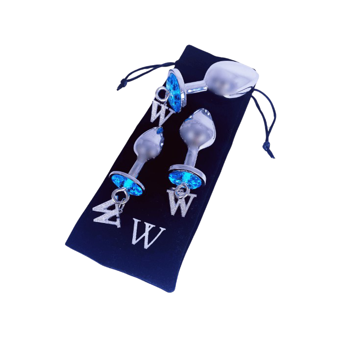 Opis – 3 piece luxury gem butt plug & anal training kit - Whoopee Shop