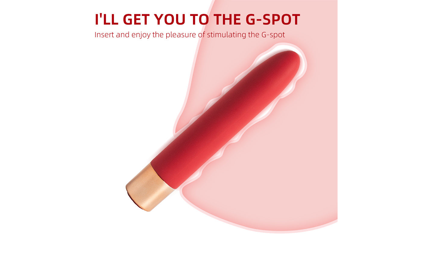 Poratable G-Spot Vibrator 7 Modes Stimulation Nipple Clit Vibrating Masager - Whoopee Shop