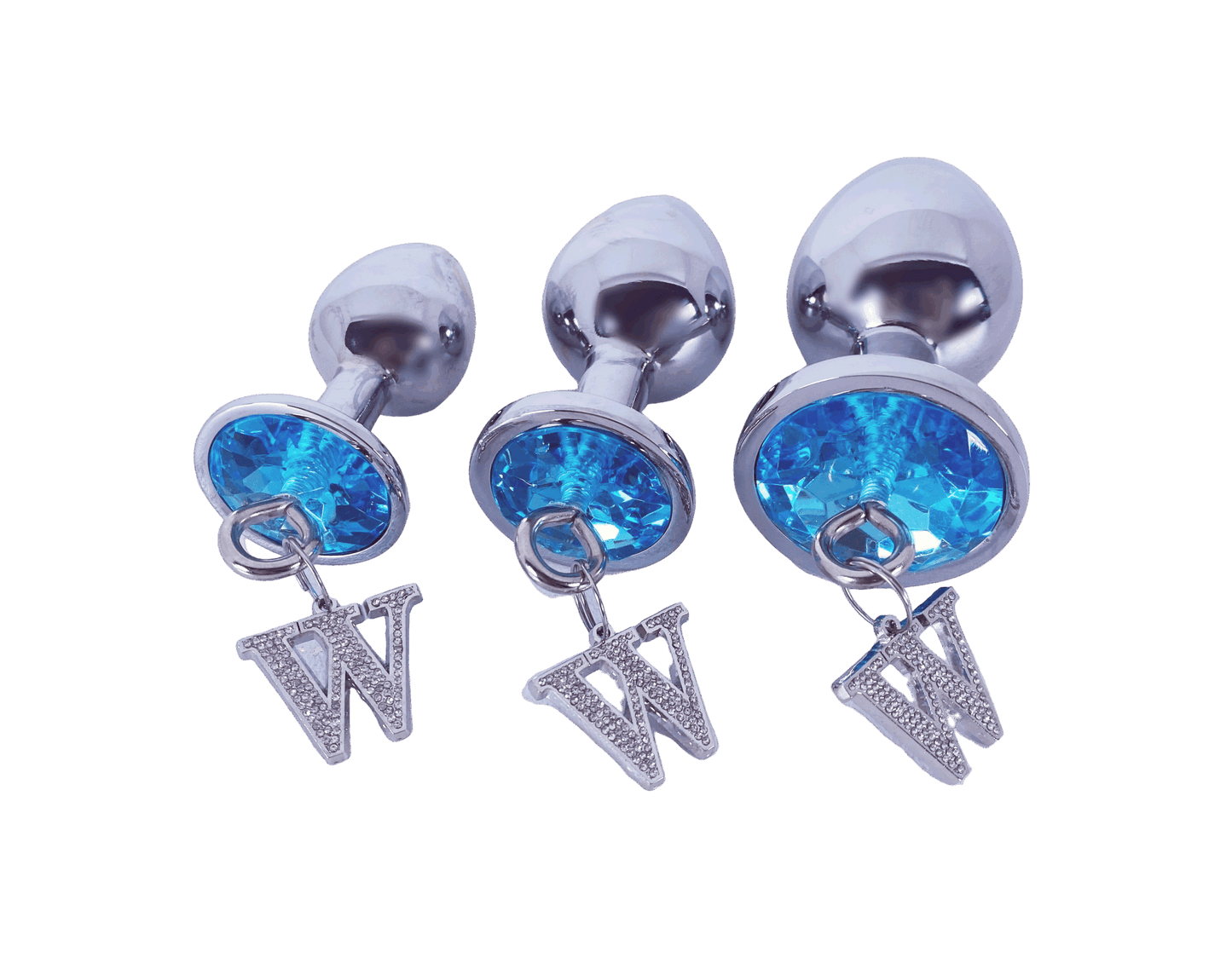 Opis – 3 piece luxury gem butt plug & anal training kit - Whoopee Shop