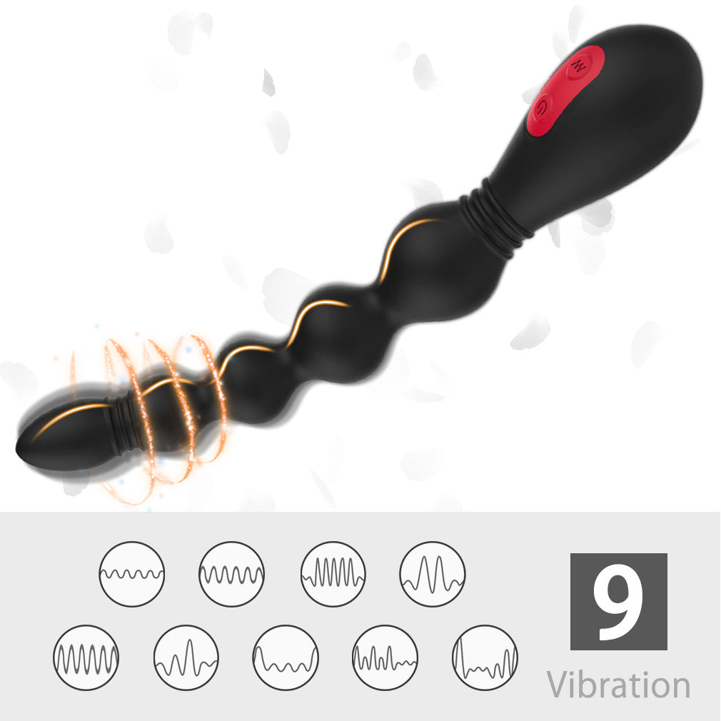 10 Modes Vibration Anal Vibration Machine Super Soft Silicone Product Used in Bedroom; Bathroom; Park; Party; 9 vibration modes - Whoopee Shop