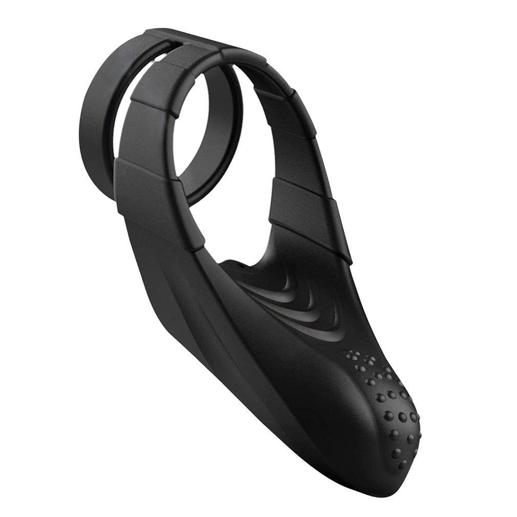 Silicone Penis Ring Couple Penis Vibrating Ring, Soft Sex Vibrators for Women and Men Anal and Clitoris Stimulation, for Ejaculation Delay - Whoopee Shop