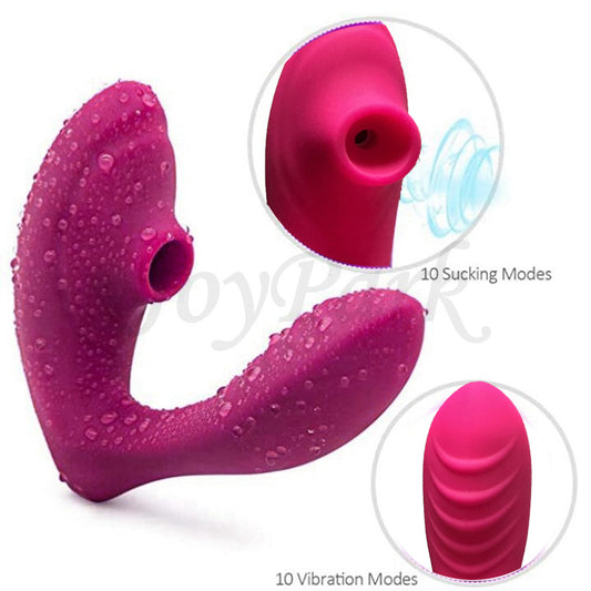 Mary Clitoral Sucking Vibrator G Spot Vibrator Adult Sex Product Pussy Vagina Clitoris Nipple Sucker - Whoopee Shop