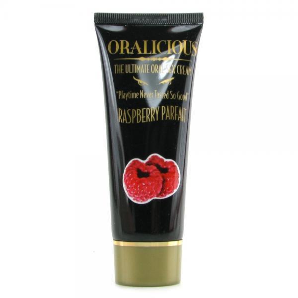 Oralicious The Ultimate Oral Sex Cream Raspberry 2oz - Whoopee Shop