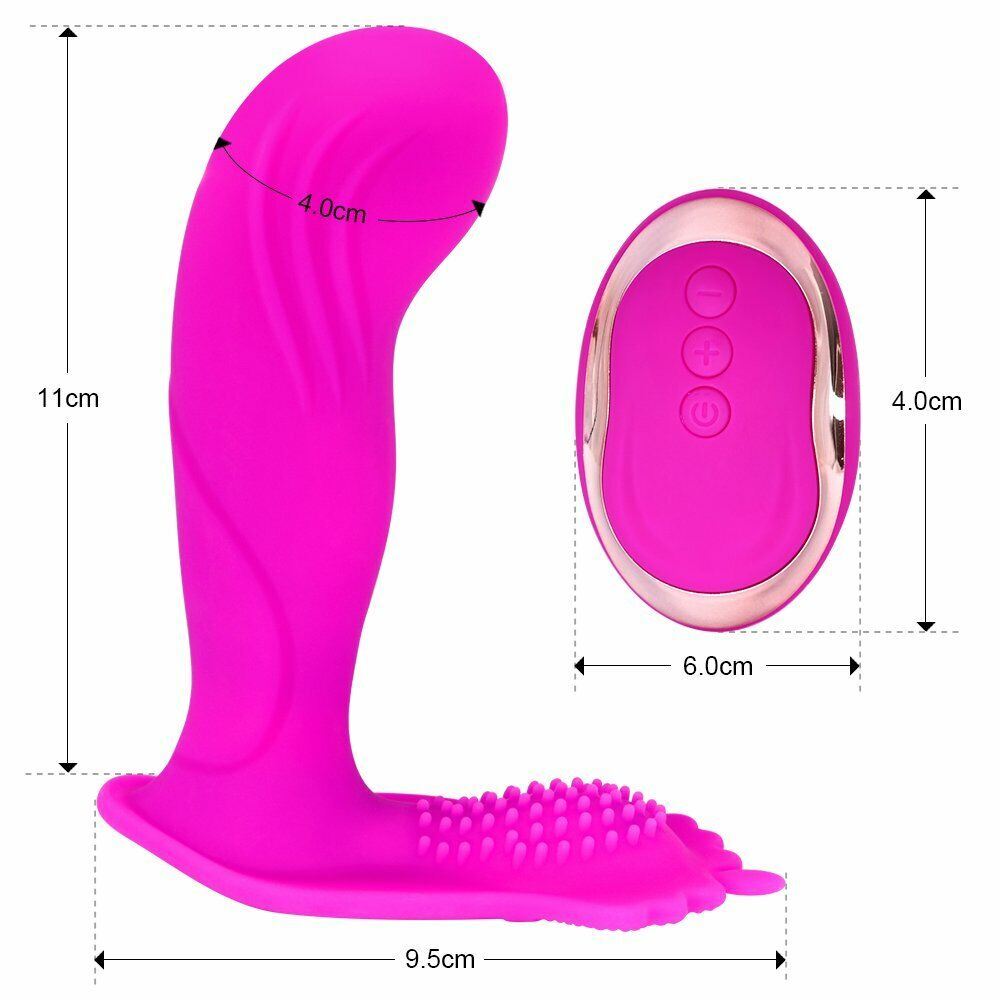 Wearable Wireless Remote Control G-spot Vibrator Anal Sex Toys for Women Couples - Whoopee Shop