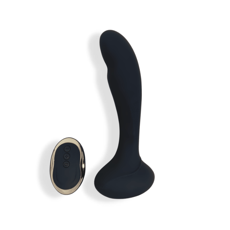 Gaea – Vibrating Black Dildo - Whoopee Shop