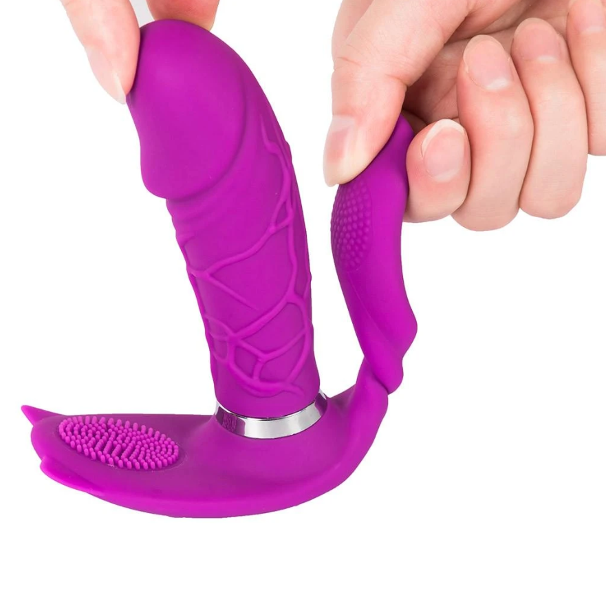 Naughty Cat 3Motor Waterproof Wireless Remote Control USB Rechargeable G-spot Panty Vibrator - Whoopee Shop
