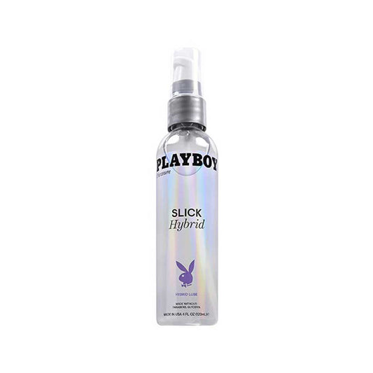 Playboy Pleasure Slick Hybrid Lubricant 4 Oz  Lubricant 4 Oz PB-LQ-2130-2