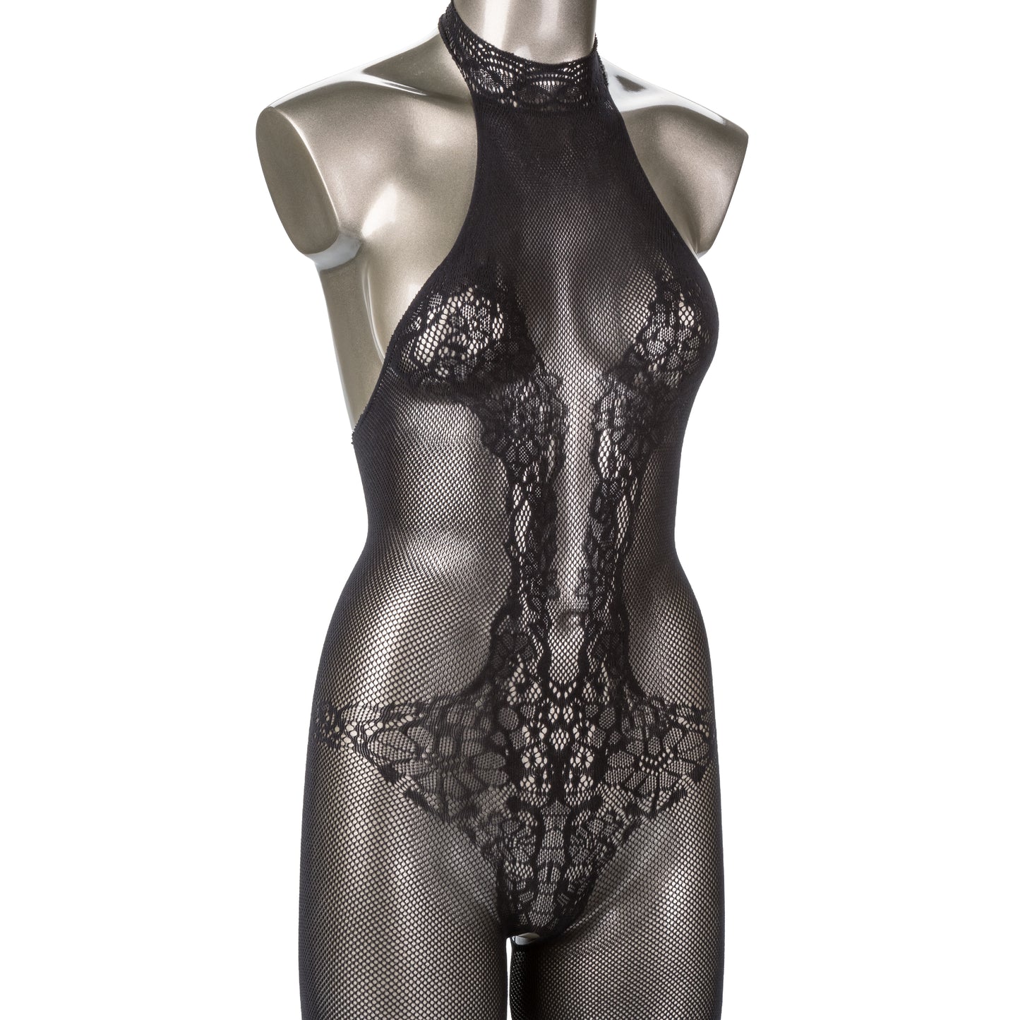 Scandal Plus Size Halter Lace Body Suit SE2712983