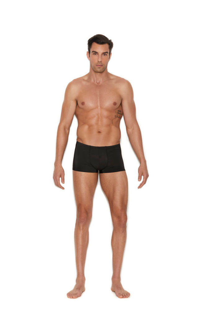 Men's Lycra Boxer Brief - Large/xlarge - Black EM-82194BLKLXL